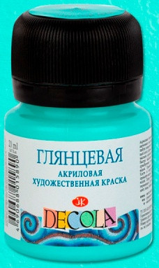 2926735 / 04.24 Акриловая краска глянцевая, мята, 20мл