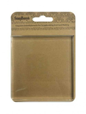 Акриловый блок от Scrapberry`s, 10х10х1см