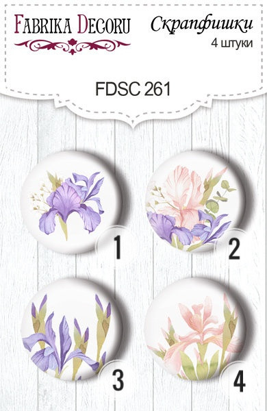 FDSC-261 Фишка "Majestic Iris" от Фабрики декору, 1шт
