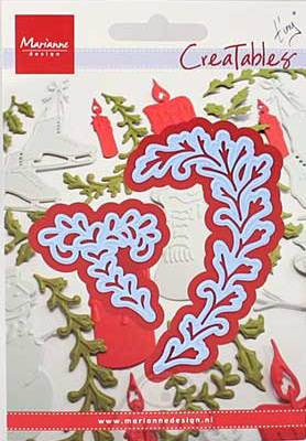 LR0249 !Набор ножей для вырубки и эмбоссирования "Branches" от Marianne Design   1
