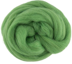 1362 Шерсть для валяния тонкая, киви, 50гр (Gamma)