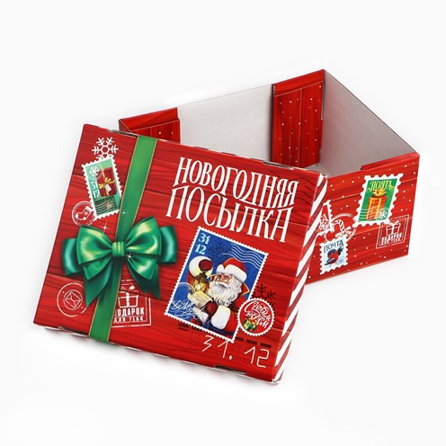 10353913 Коробка «Новогодняя посылка», 31х25.5х16см