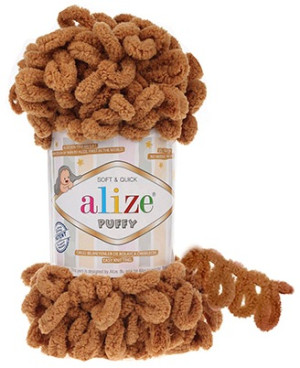 179 / 775 Пряжа Alize Puffy верблюжий, 100гр