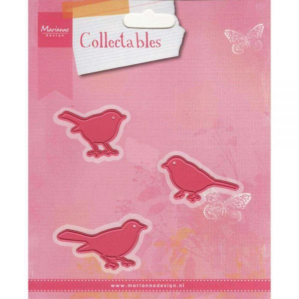 COL1311 !Набор ножей для вырубки и тиснения  "Birds" от Marianne Design 