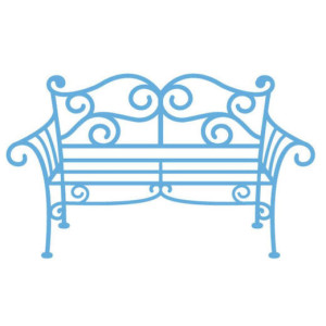 LR0258 !Нож для вырубки  "Garden bench metal" от Marianne Design 