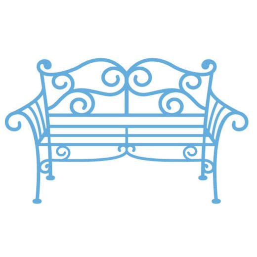 LR0258 !Нож для вырубки  "Garden bench metal" от Marianne Design 