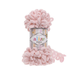 161 Пряжа Alize Puffy пудра, 100гр 161 Пряжа Alize Puffy пудра, 100гр