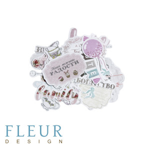 FD2046701 Набор высечек из коллекции Зефир от Fleur design