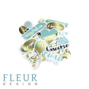 FD2046901 Набор высечек из коллекции Pretty tiffany от Fleur design