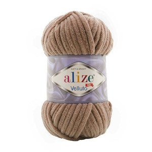679830 Пряжа Alize Velluto табач.коричн. №329, 100гр 679830 Пряжа Alize Velluto табач.коричн. №329, 100гр