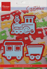LR0308 !Набор ножей для вырубки и эмбоссирования "Train" от Marianne Design LR0308 !Набор ножей для вырубки и эмбоссирования "Train" от Marianne Design