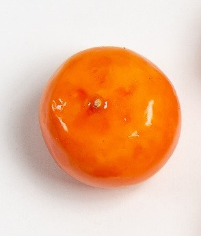 702-73 Мандарин, оранжевый, 3.5х2см, 1шт