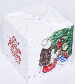 9875916 Коробка «Домашний уют» 14×14×14см