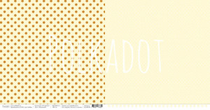 dot 100-06 Бумага плотная двухсторонняя "Лимонный" (в горошек) от Polkadot, 30,5 х 30,5 см, 190 гр/м2, 1л dot 100-06 Бумага плотная двухсторонняя "Лимонный" (в горошек) от Polkadot, 30,5 х 30,5 см, 190 гр/м2, 1л