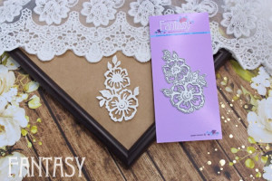 FD-945 Нож для вырубки "Куст шиповника" от Fantasy, 6.3х4.2см​