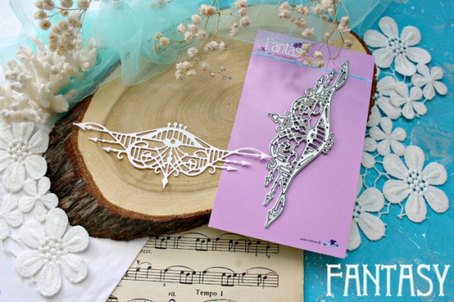 FD-516 Нож для вырубки "Венеция" от Fantasy, 13.5х4.8см​