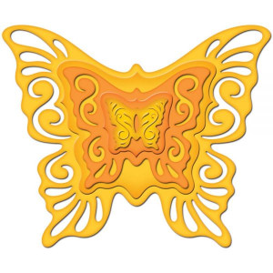 SPELL-S4-320 Набор ножей "Butterflies 2" от Spellbinders       
