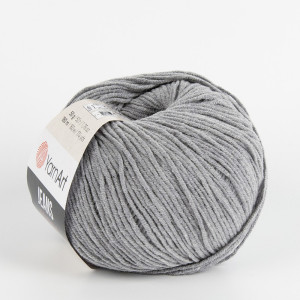 Yarn-46 YarnArt пряжа "JeansArt", серый, 50 гр 