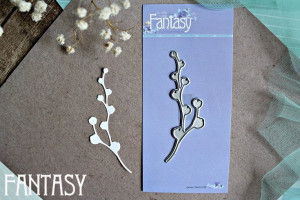 FD-721 Нож для вырубки "Сухоцвет" от Fantasy, 7.5х2.5см