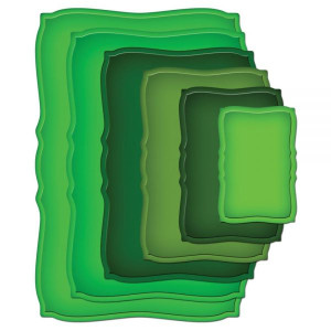 S5-006 Набор ножей "Curved Rectangles" от Spellbinders          