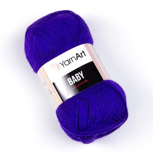 Yarn-203 YarnArt пряжа "Baby", фиолетовый, 50 гр