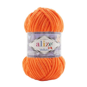 Пряжа Alize Velluto бархат №550, 100гр