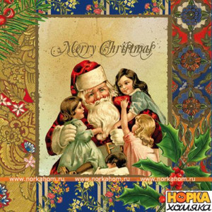 Салфетка для декупажа, 33 х 33 см, 1 шт 