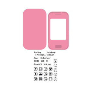 COL1359 !Нож для вырубки и эмбоссирования "Collectabel - Smart phone" от Marianne Design COL1359 !Нож для вырубки и эмбоссирования "Collectabel - Smart phone" от Marianne Design