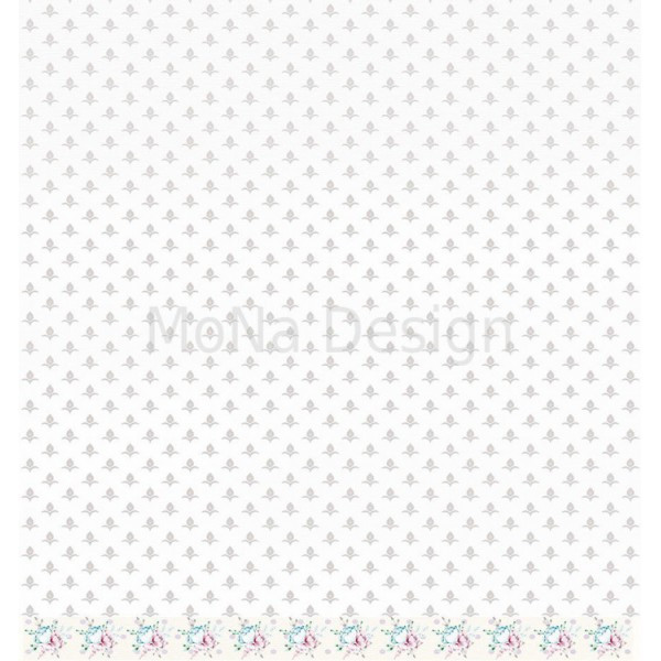 58940 Бумага плотная двухсторонняя "Карточки-1" из коллекции "Chic wedding" от Mona Design , 30,5 х 30,5 см, 190 гр/м2, 1л       