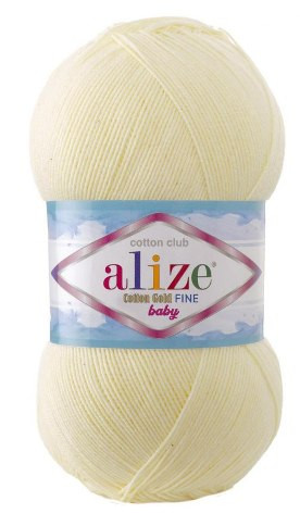 585904 Пряжа Alize My Baby, молочный №62, 50гр 585904 Пряжа Alize My Baby, молочный №62, 50гр