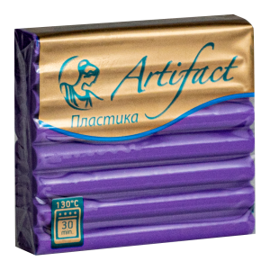 375 / 05.25 Полимерная глина "Артефакт", флуоресц. фиолетовый, 56гр 375 / 05.25 Полимерная глина "Артефакт", флуоресц. фиолетовый, 56гр
