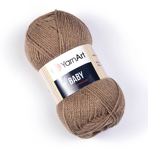218 Пряжа Baby YarnArt, 50 гр, натуральный