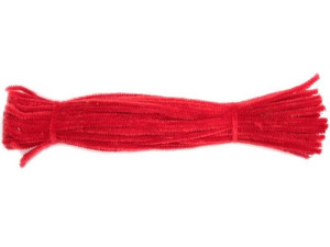 mt-400-81029 Проволока синельная, красный, 1шт, 30см
