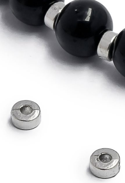 bp-302-787 Бусина разделитель 5 мм, серебро, 30шт