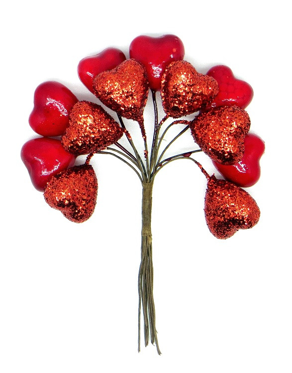 Веточка "Сердце", 1шт