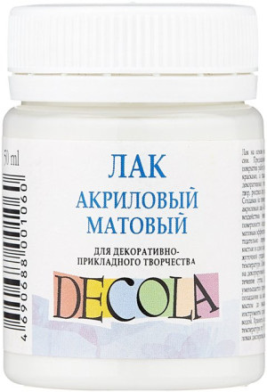 5828921 / 01.27 Лак акриловый матовый, 50мл