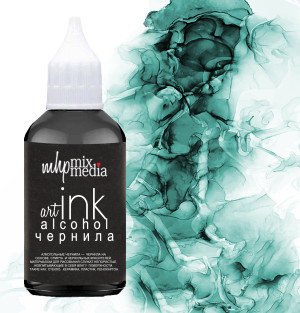 MHP-IA25 Чернила алкогольные ALCOHOL INKs от MyHobbyPoint, цвет - средиземное море, 30мл