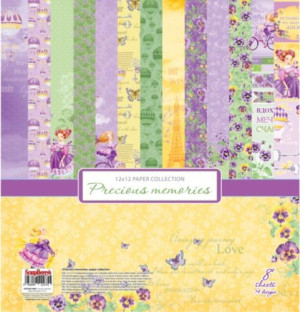 SCB220610800 Набор односторонней бумаги "Навстречу грезам" от  ScrapBerry's, 30,5x30,5 см, 190 г/м2, 8л